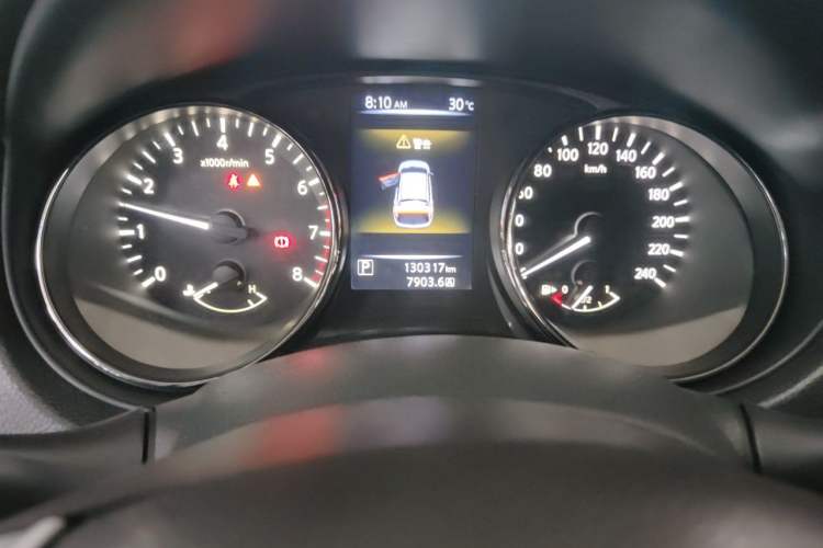 Used Nissan Qashqai 2017 2.0L CVT Elite Edition China V Standard Odometer Close Up