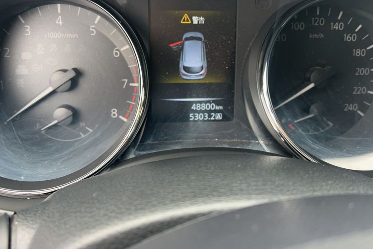 Used Nissan Qashqai 2017 2.0L CVT Smart Enjoyment Version China V Standard Odometer Close Up