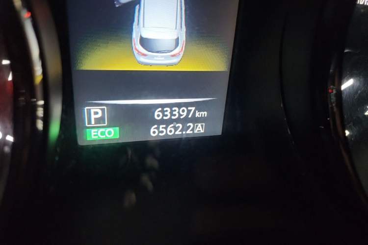 Used Nissan Qashqai 2017 2.0L CVT Elite Edition China V Standard Odometer Close Up