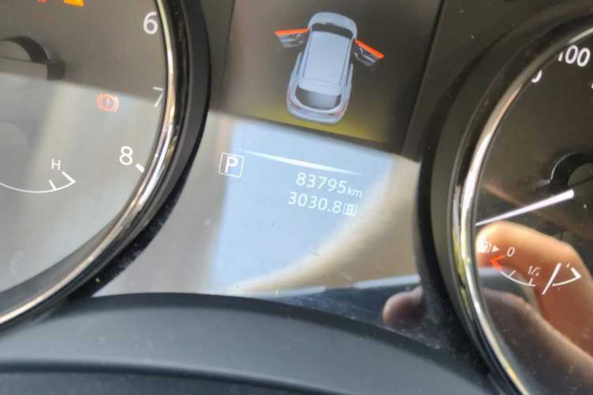 Used Nissan Qashqai 2017 2.0L CVT Smart Enjoyment Version China V Standard Odometer Close Up