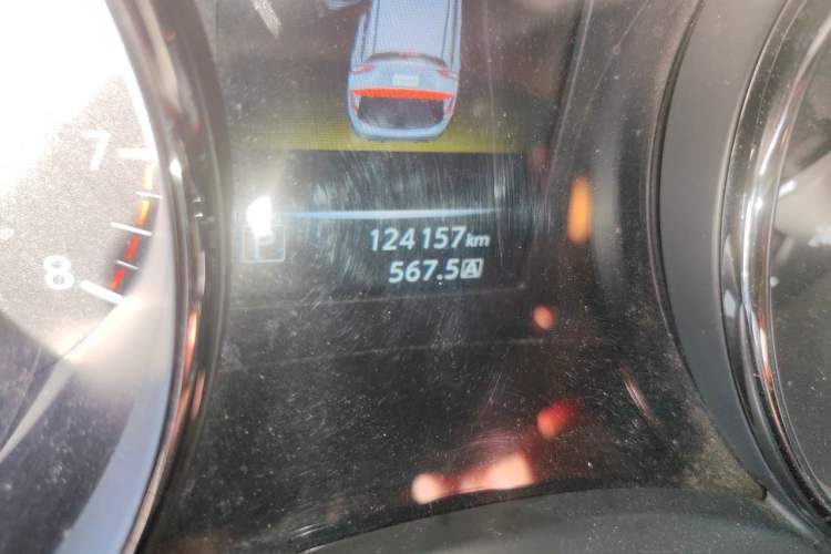 Used Nissan Qashqai 2017 2.0L CVT Smart Enjoyment Version China V Standard Odometer Close Up