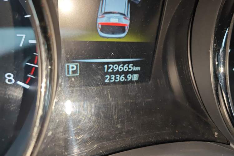 Used Nissan Qashqai 2017 2.0L CVT Smart Enjoyment Version China V Standard Odometer Close Up