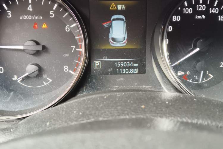 Used Nissan Qashqai 2017 2.0L CVT Smart Enjoyment Version China VI Standard Odometer Close Up