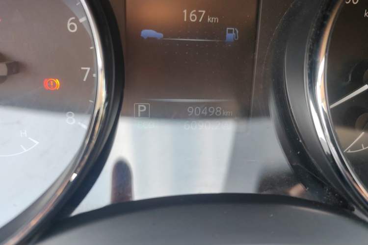 Used Nissan Qashqai 2017 2.0L CVT Luxury Edition China V Standard Odometer Close Up