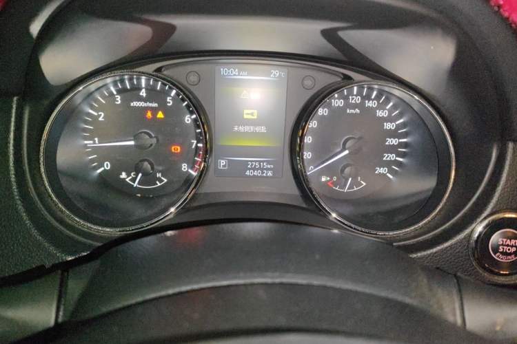 Used Nissan Qashqai 2017 2.0L CVT Luxury Edition China V Standard Odometer Close Up