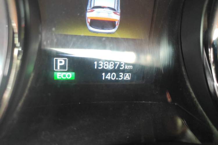 Used Nissan Qashqai 2017 2.0L CVT Smart Enjoyment Version China V Standard Odometer Close Up