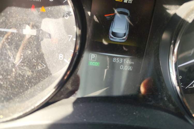 Used Nissan Qashqai 2017 2.0L CVT Elite Edition China V Standard Odometer Close Up