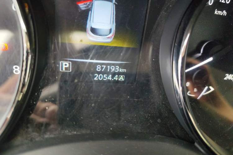 Used Nissan Qashqai 2017 2.0L CVT Smart Enjoyment Version China VI Standard Odometer Close Up