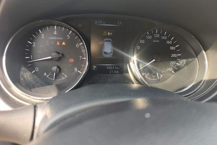 Used Nissan Qashqai 2017 2.0L CVT Smart Enjoyment Version China VI Standard Odometer Close Up
