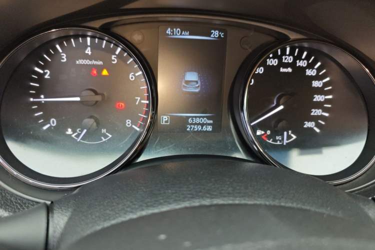 Used Nissan Qashqai 2017 2.0L CVT Smart Enjoyment Version China V Standard Odometer Close Up