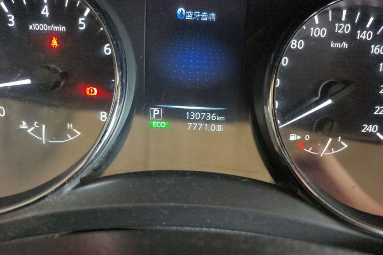 Used Nissan Qashqai 2017 2.0L CVT Elite Edition China V Standard Odometer Close Up