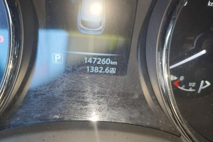 Used Nissan Qashqai 2017 2.0L CVT Luxury Edition China V Standard Odometer Close Up