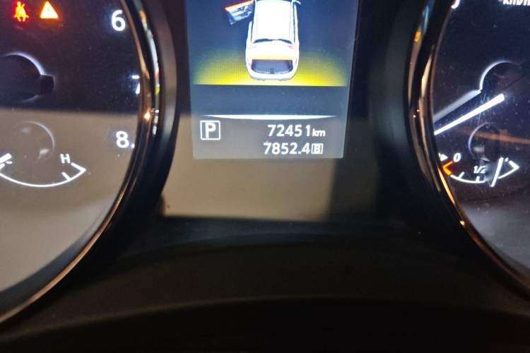 Used Nissan Qashqai 2017 2.0L CVT Luxury Edition China V Standard Odometer Close Up