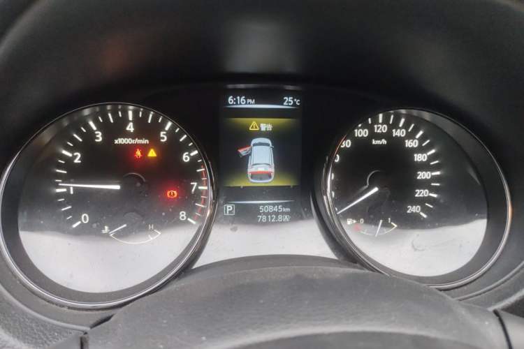 Used Nissan Qashqai 2017 2.0L CVT Luxury Edition China V Standard Odometer Close Up