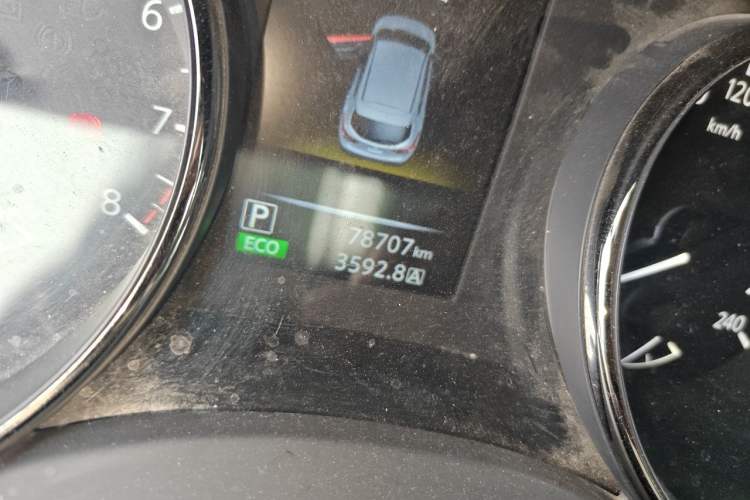 Used Nissan Qashqai 2017 2.0L CVT Smart Enjoyment Version China V Standard Odometer Close Up