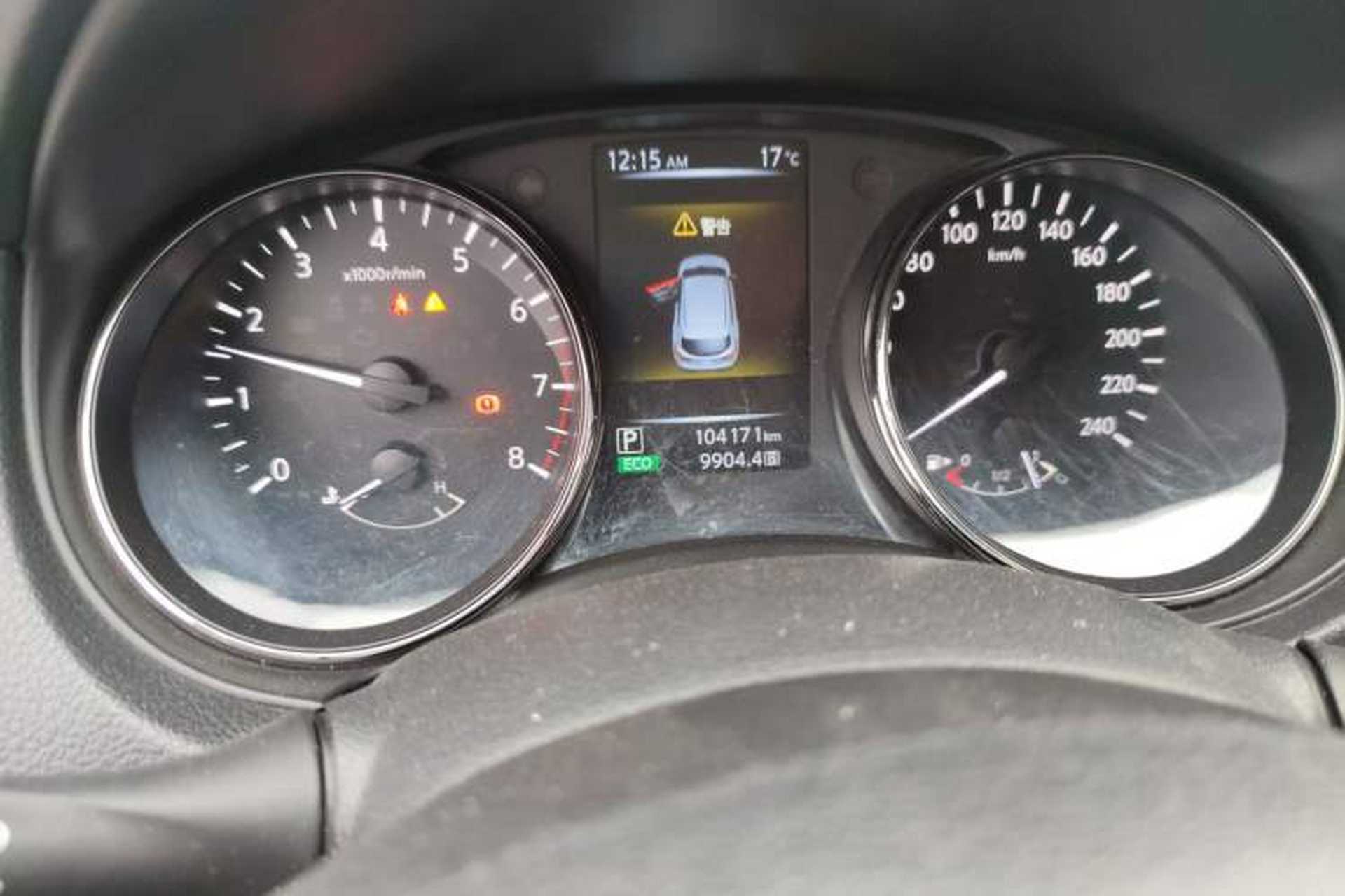 Used Nissan Qashqai 2017 2.0L CVT Luxury Edition China V Standard Odometer Close Up