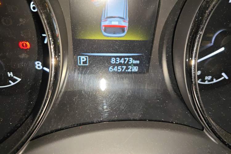Used Nissan Qashqai 2017 2.0L CVT Luxury Edition China V Standard Odometer Close Up