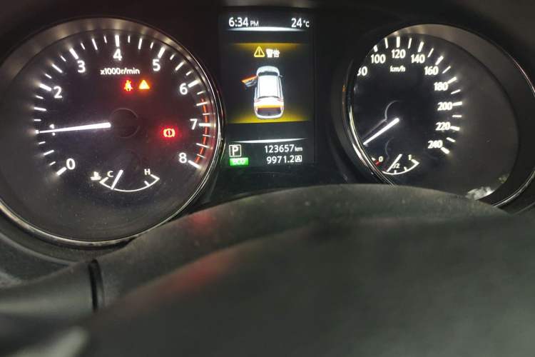 Used Nissan Qashqai 2017 2.0L CVT Luxury Edition China V Standard Odometer Close Up