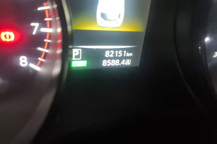 Used Nissan Qashqai 2017 2.0L CVT Elite Edition China V Standard Odometer Close Up