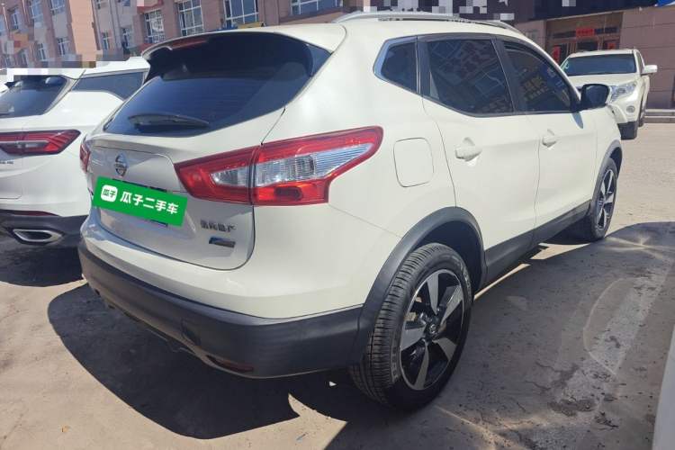Used Nissan Qashqai 2017 2.0L CVT Smart Enjoyment Version China VI Standard Rear Right 45 Deg