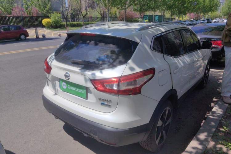 Used Nissan Qashqai 2017 2.0L CVT Smart Enjoyment Version China V Standard Rear Right 45 Deg