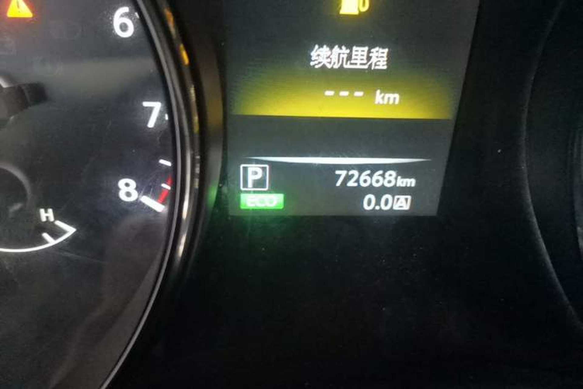 Used Nissan Qashqai 2017 2.0L CVT Smart Enjoyment Version China V Standard Odometer Close Up
