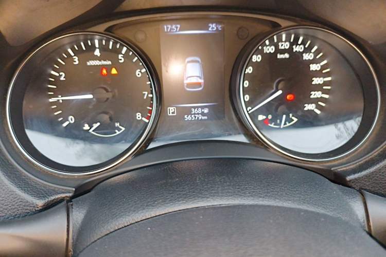 Used Nissan Qashqai 2019 2.0L CVT Smart Enjoyment Version Odometer Close Up