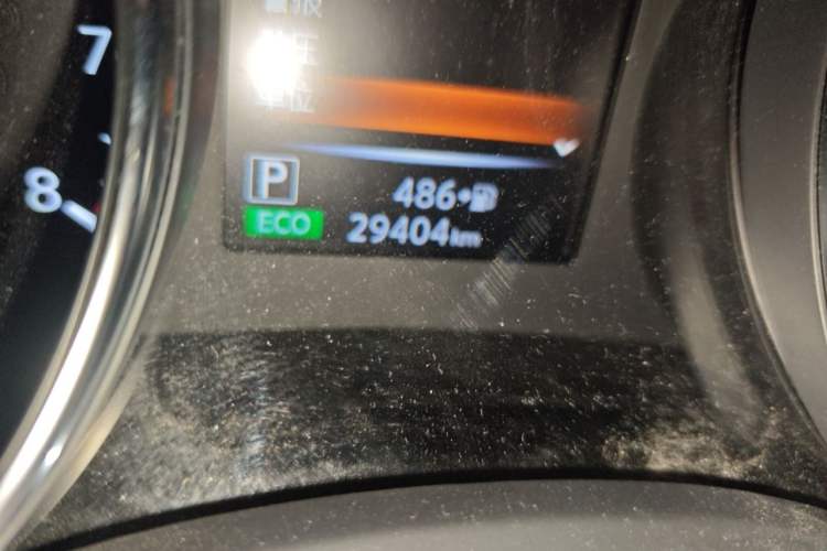 Used Nissan Qashqai 2019 2.0L CVT Flagship Edition Odometer Close Up