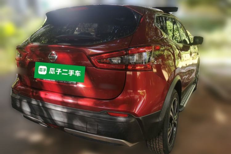 Used Nissan Qashqai 2019 2.0L CVT Luxury Edition Rear Right 45 Deg