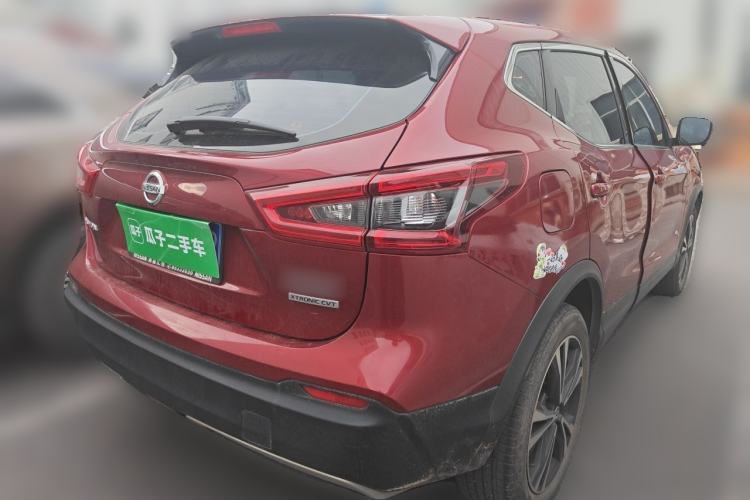Used Nissan Qashqai 2019 2.0L CVT Luxury Edition Rear Right 45 Deg