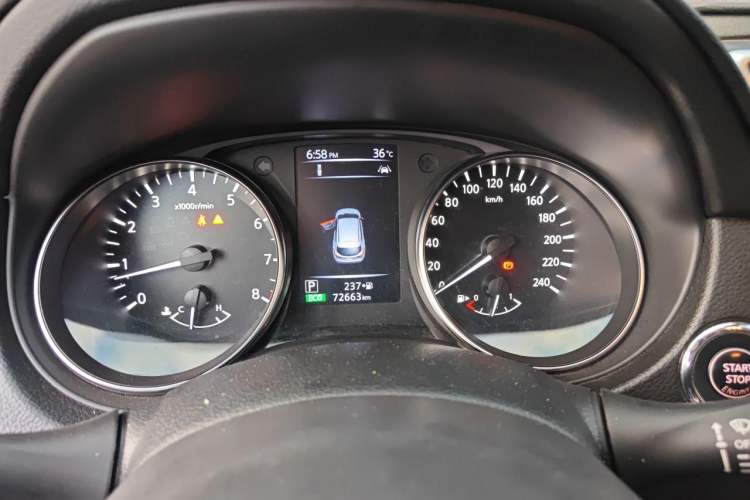Used Nissan Qashqai 2019 2.0L CVT Luxury Edition Instrument Cluster