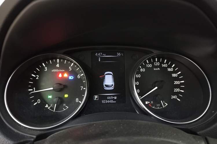 Used Nissan Qashqai 2019 2.0L CVT Luxury Edition Instrument Cluster