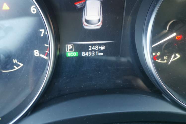 Used Nissan Qashqai 2019 2.0L CVT Smart Enjoyment Version Odometer Close Up