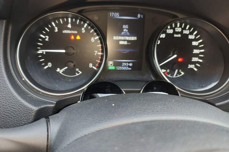 Used Nissan Qashqai 2019 2.0L CVT Smart Enjoyment Version Odometer Close Up