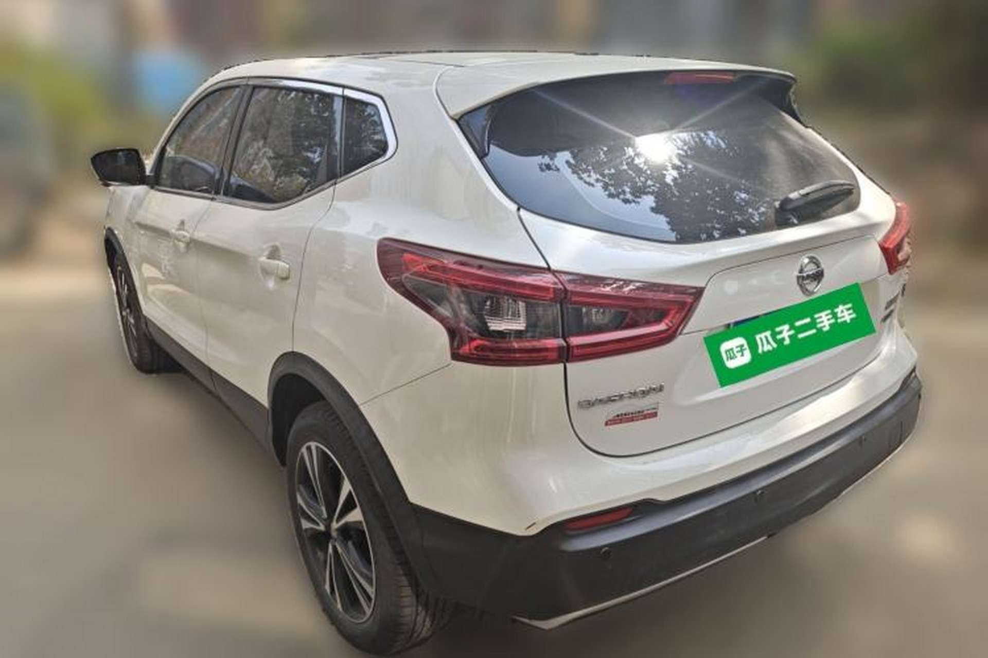 Used Nissan Qashqai 2019 2.0L CVT Luxury Edition Rear Left 45 Deg