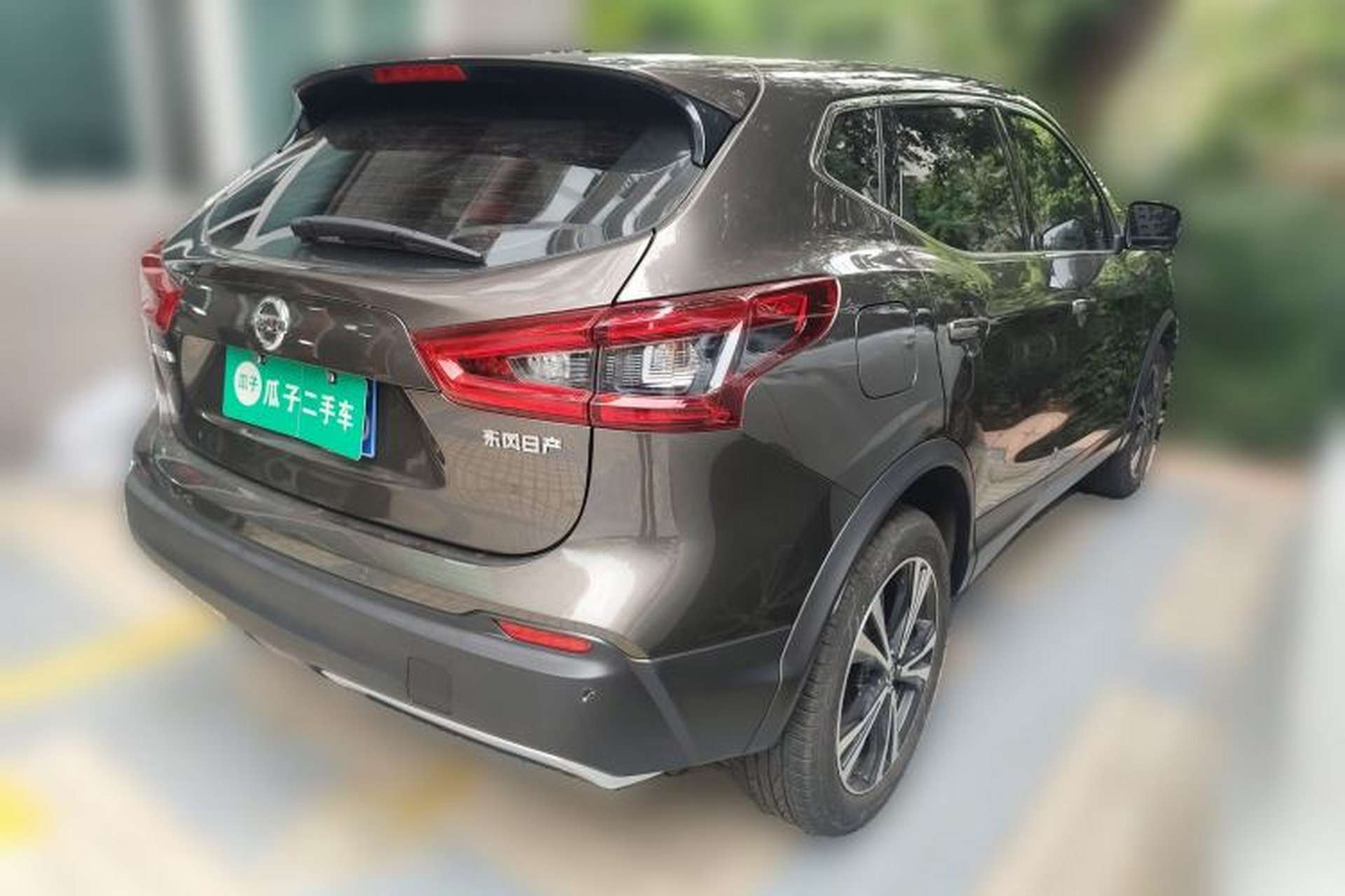 Used Nissan Qashqai 2021 2.0L CVT Luxury Edition Rear Right 45 Deg