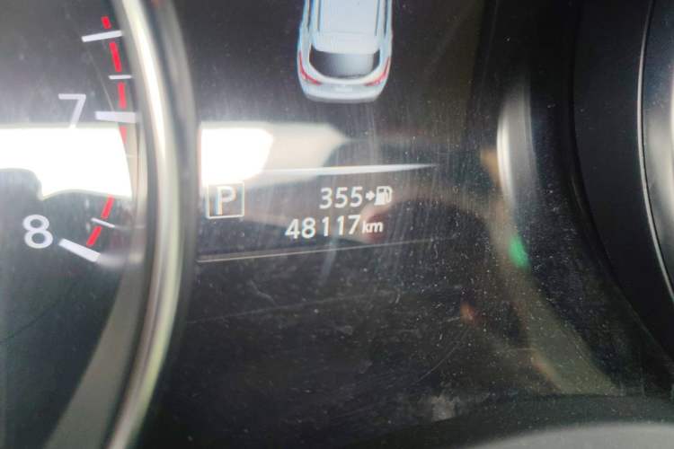 Used Nissan Qashqai 2021 2.0L CVT Smart Enjoyment Version Odometer Close Up