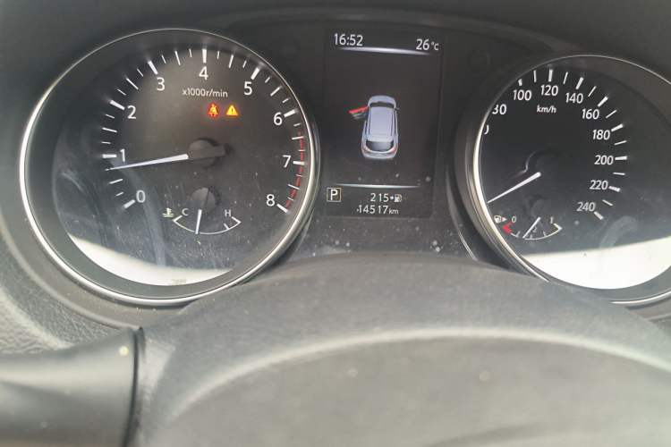 Used Nissan Qashqai 2022 2.0L CVT XV Smart Enjoyment Version Odometer Close Up