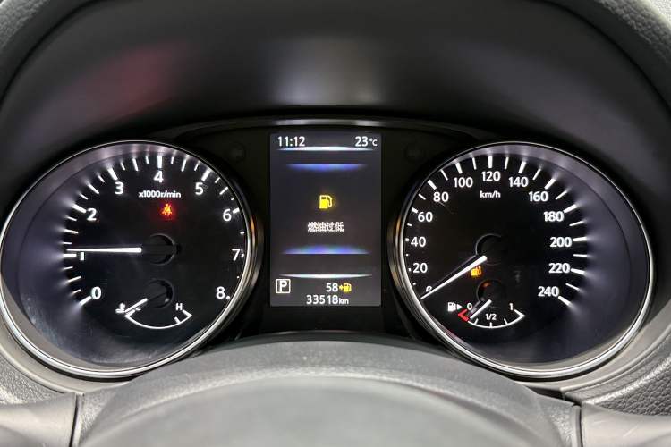 Used Nissan Qashqai 2022 2.0L CVT XV Smart Enjoyment Version Odometer Close Up