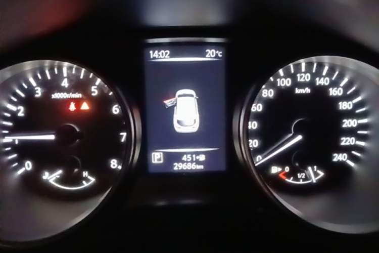 Used Nissan Qashqai 2022 2.0L CVT XV Smart Enjoyment Version Instrument Cluster