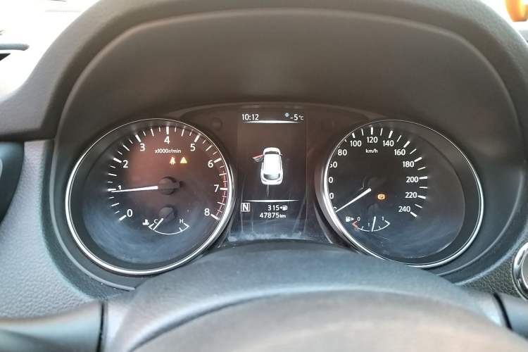 Used Nissan Qashqai 2022 2.0L CVT XV Smart Enjoyment Version Instrument Cluster