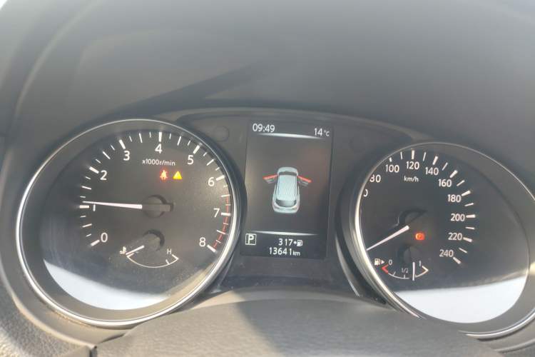 Used Nissan Qashqai 2022 2.0L CVT XV Smart Enjoyment Version Instrument Cluster