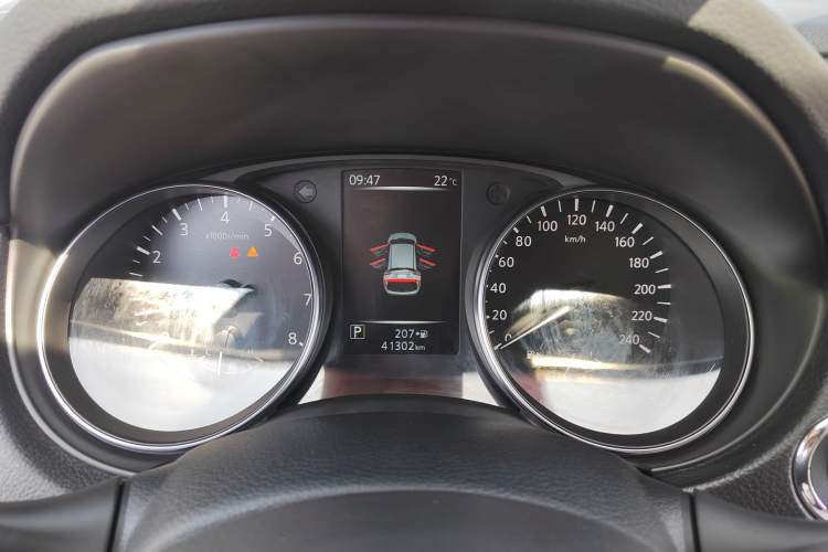 Used Nissan Qashqai 2022 2.0L CVT XV Smart Enjoyment Version Odometer Close Up