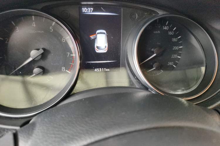 Used Nissan Qashqai 2022 2.0L CVT XV Smart Enjoyment Version Odometer Close Up