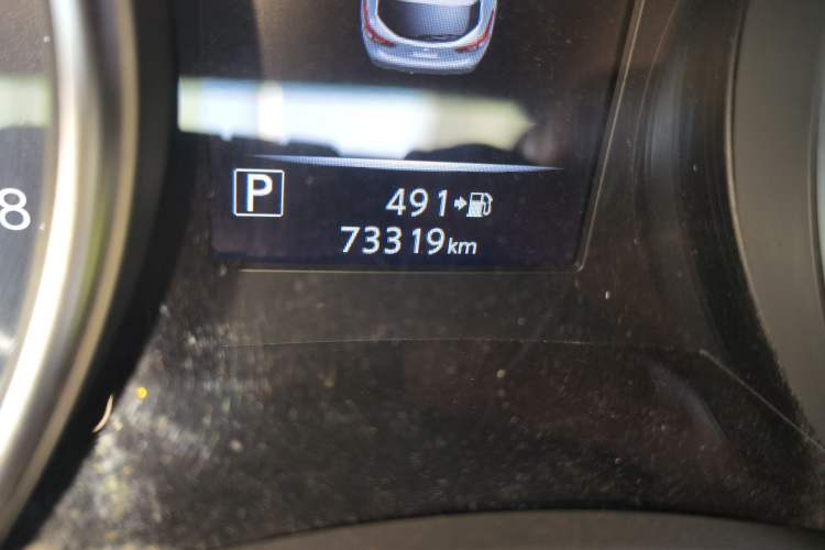 Used Nissan Qashqai 2022 2.0L CVT XV Smart Enjoyment Version Odometer Close Up