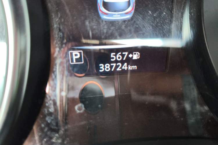 Used Nissan Qashqai 2022 2.0L CVT XV Smart Enjoyment Version Odometer Close Up