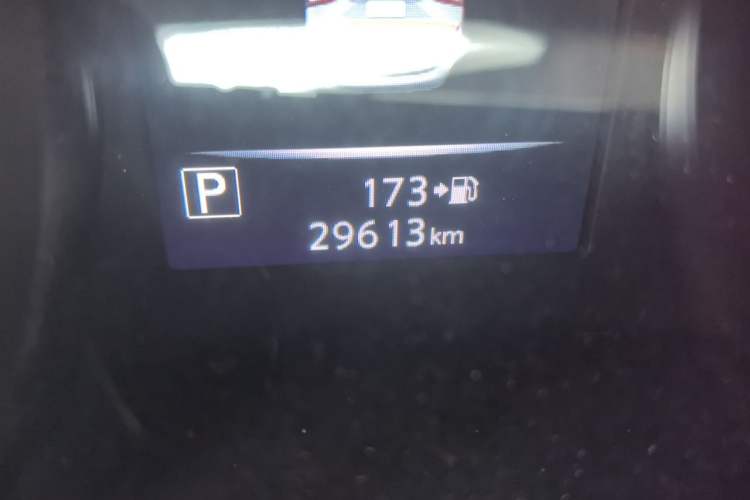 Used Nissan Qashqai 2022 2.0L CVT XV Premier Luxury Edition Odometer Close Up