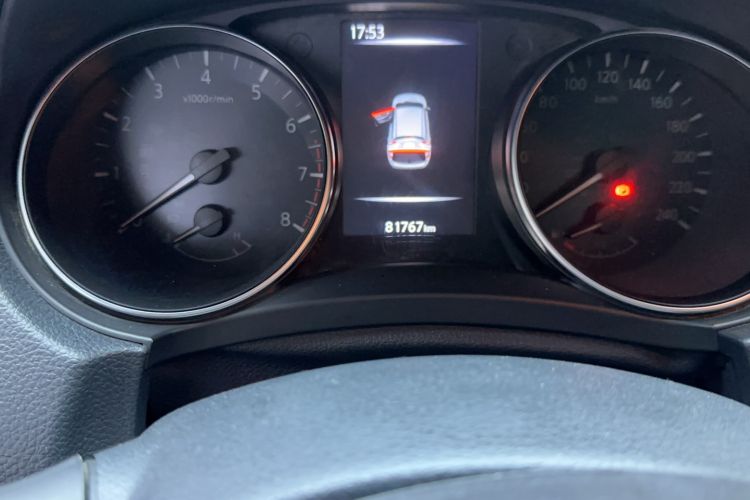 Used Nissan Qashqai 2022 2.0L CVT XV Premier Luxury Edition Odometer Close Up