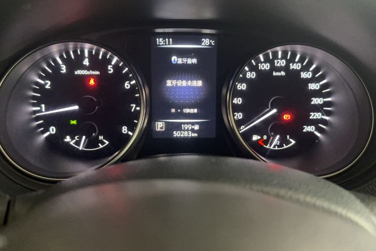 Used Nissan Qashqai 2022 2.0L CVT XV Smart Enjoyment Version Odometer Close Up