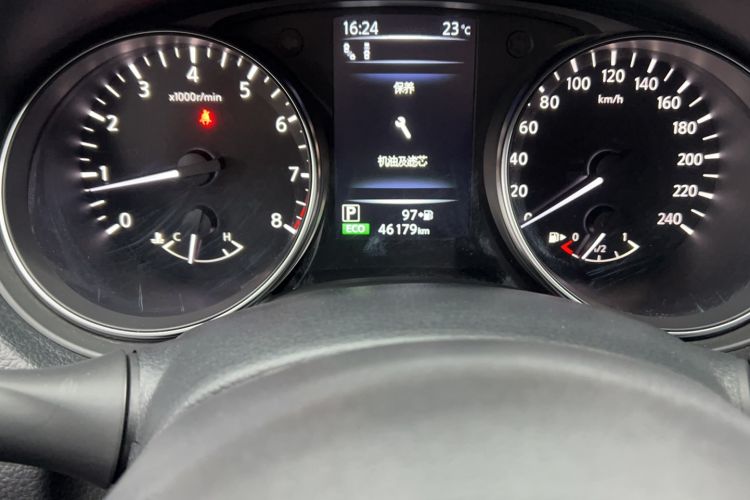 Used Nissan Qashqai 2022 2.0L CVT XV Premier Luxury Edition Odometer Close Up